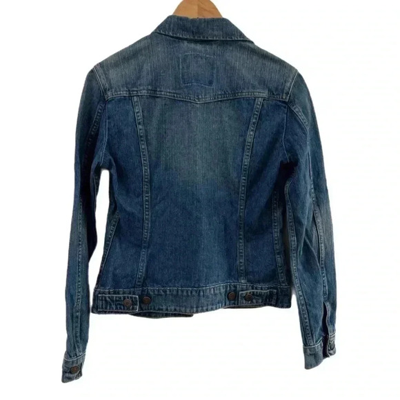 New Levi’s ORIGINAL TRUCKER JACKET 
Size women’s xs color blue - Picture 3 of 7
